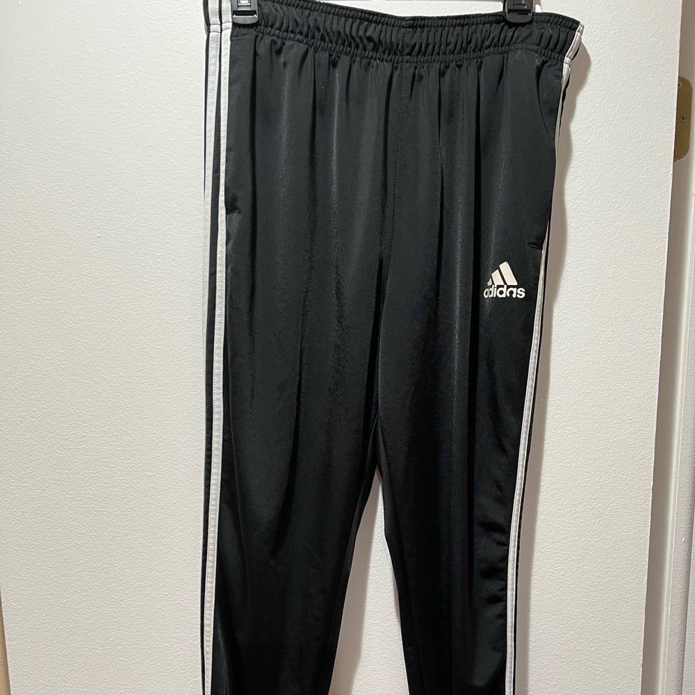Mens Large Adidas Jogger track Pants with Pockets